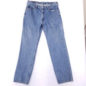 Levi's 550 Men 36x34 Relaxed Fit Tapered Leg Medium Wash Denim Jeans Vintage Y2K